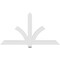 Ekena Millwork Redmond Architectural Grade PVC Gable Bracket, 60"W x 32 1/2"H x 2"D x 4"F, 13/12 Pitch GBP060X33X0204RED00 - alternate 4